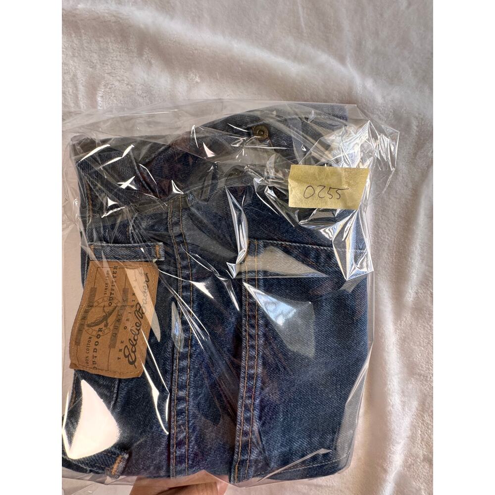Vintage Eddie Bauer High Rise Mom Jeans Womens 16 Tapered Blue Denim Cotton - Picture 10 of 10
